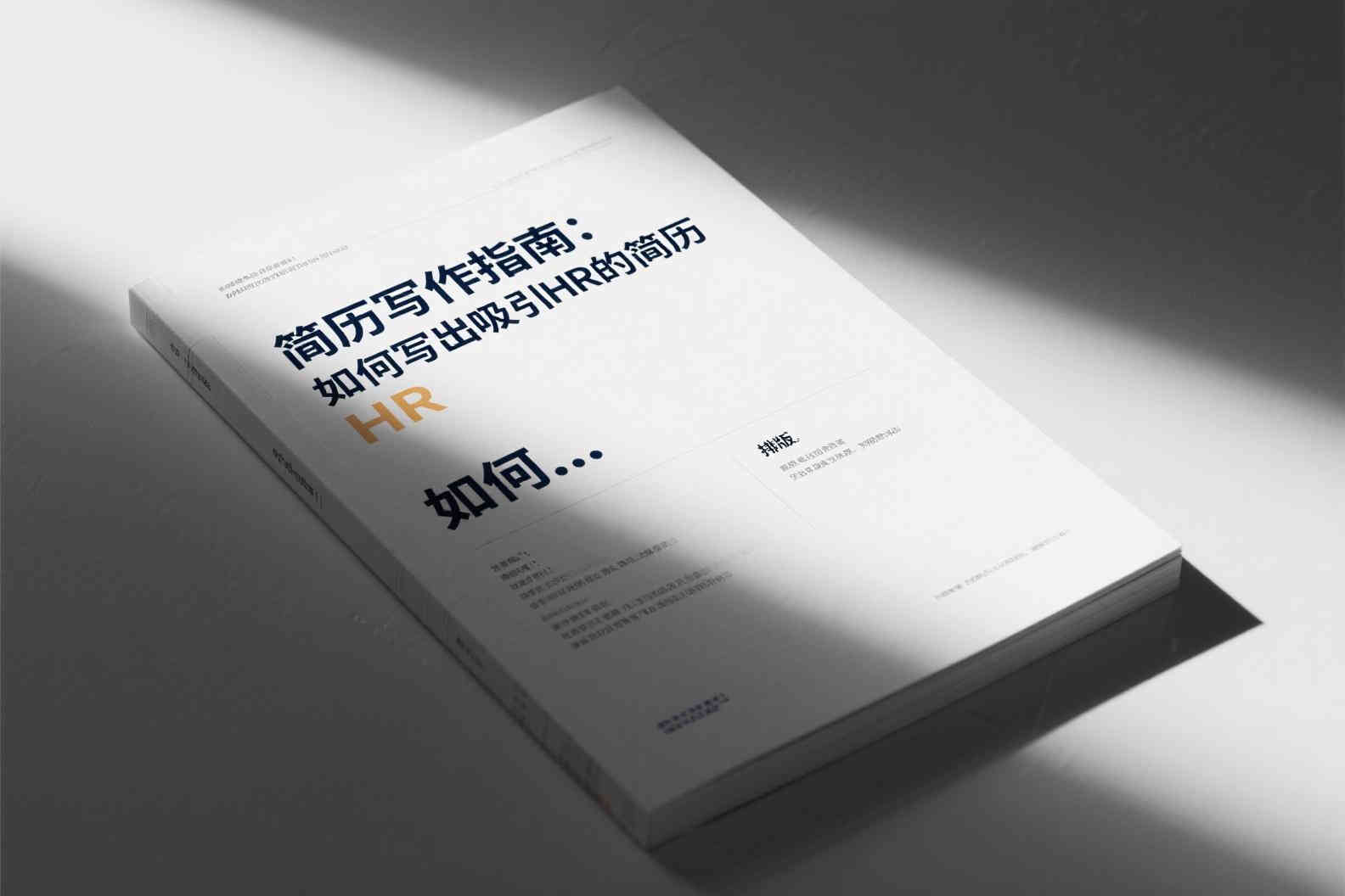 简历写作指南:如何写出吸引HR的简历